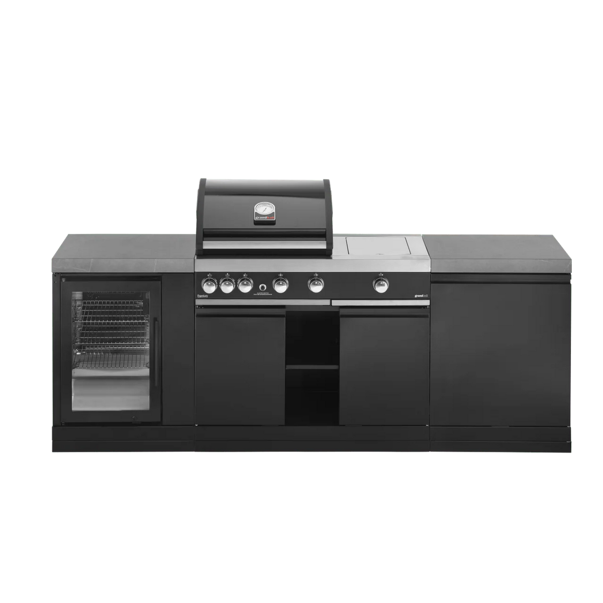 GrandPro 230 Premium G3 Plus Outdoor Kitchen with Built-In BBQ & Fridge