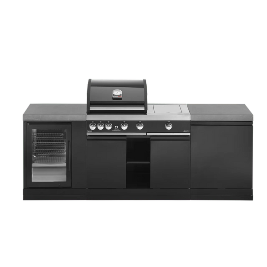 GrandPro 230 Premium G4 Plus Outdoor Kitchen with Built-In BBQ & Sink