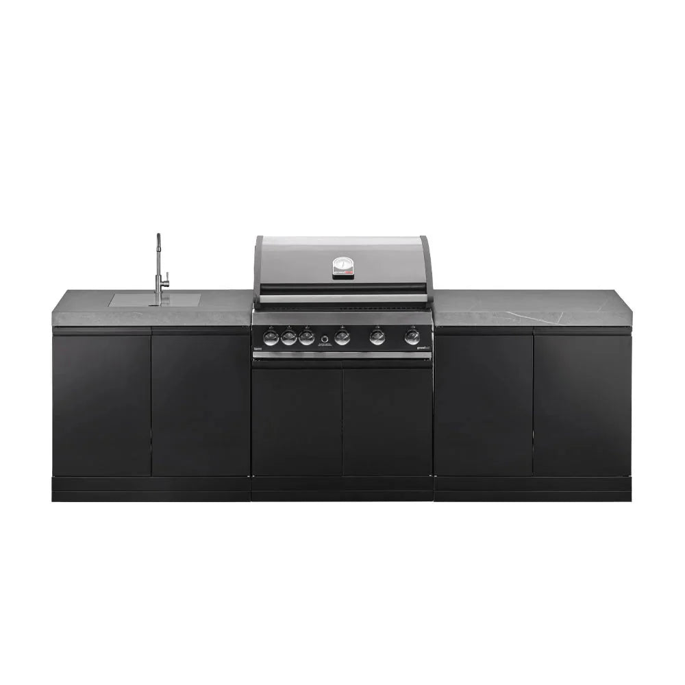 GrandPro 262 Maxim G5 Outdoor Kitchen with Built-In BBQ & Sink