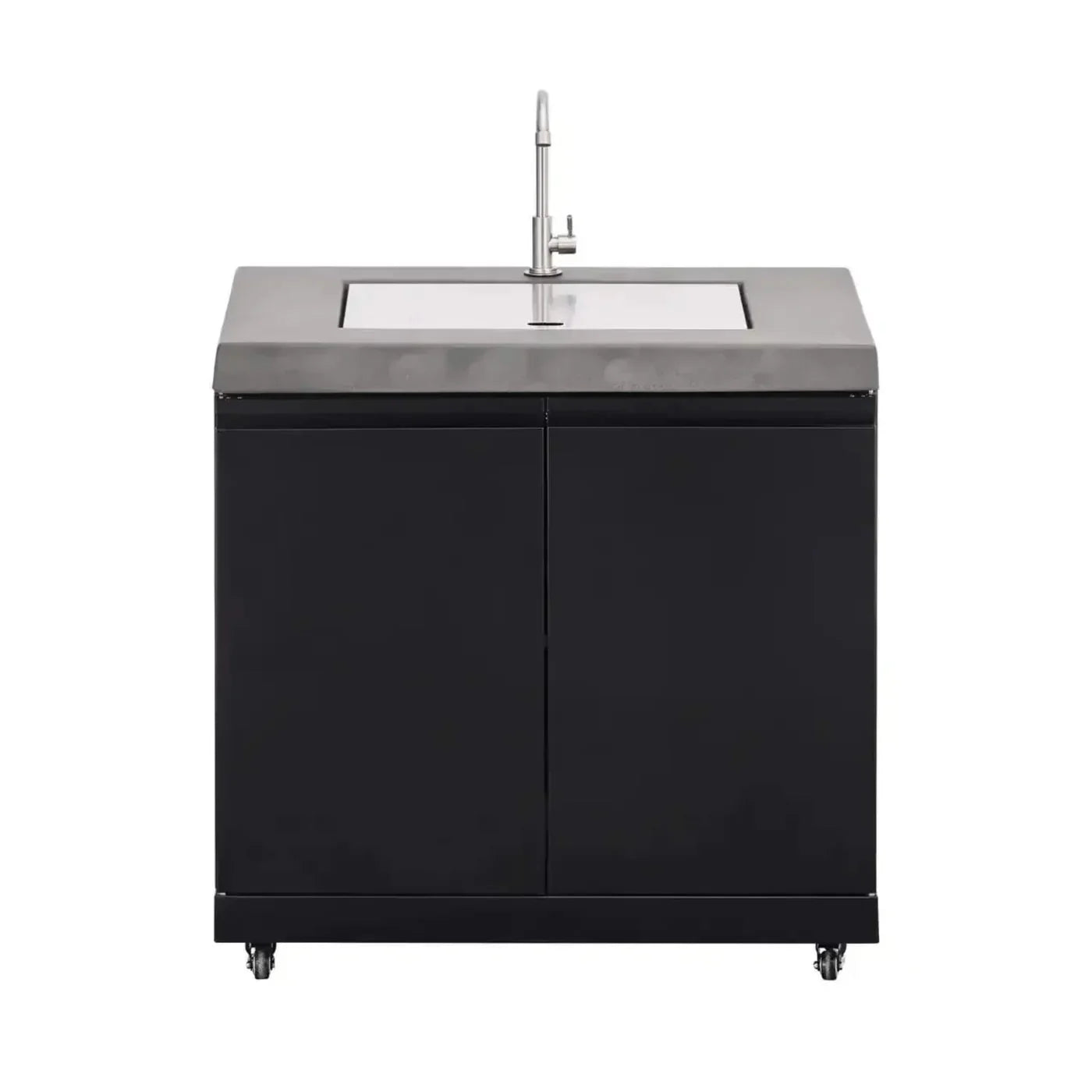 GrandPro 262 Maxim G5 Outdoor Kitchen with Built-In BBQ, Sink & Fridge