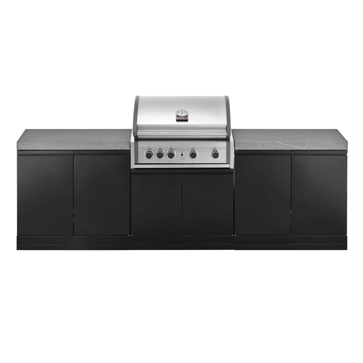 GrandPro 262 Pro Elite 4-Burner Outdoor Kitchen | Stainless Steel Built-In BBQ