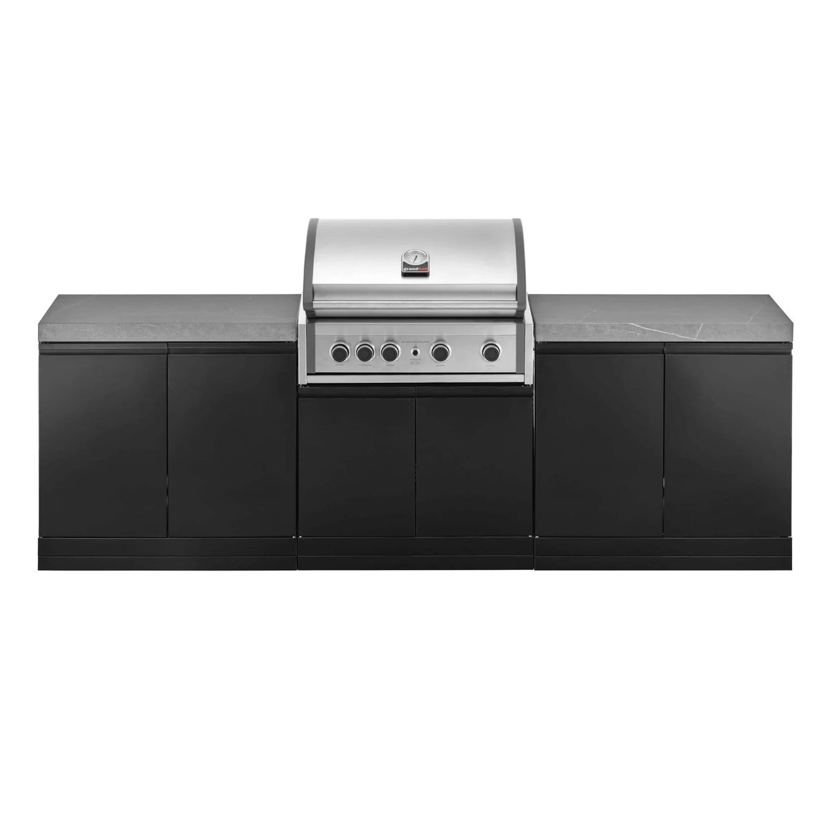 GrandPro 262 Pro Elite 4-Burner Outdoor Kitchen | Stainless Steel Built-In BBQ