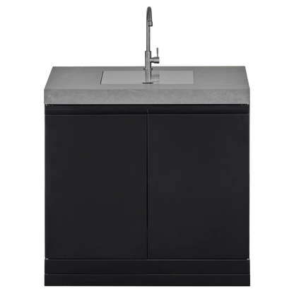 GrandPro 272 Crossray 4-Burner Outdoor Kitchen with Fridge & Sink