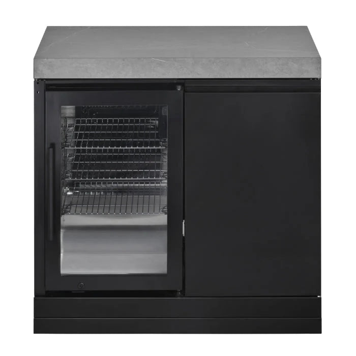 GrandPro 272 Crossray 4-Burner Outdoor Kitchen with Fridge