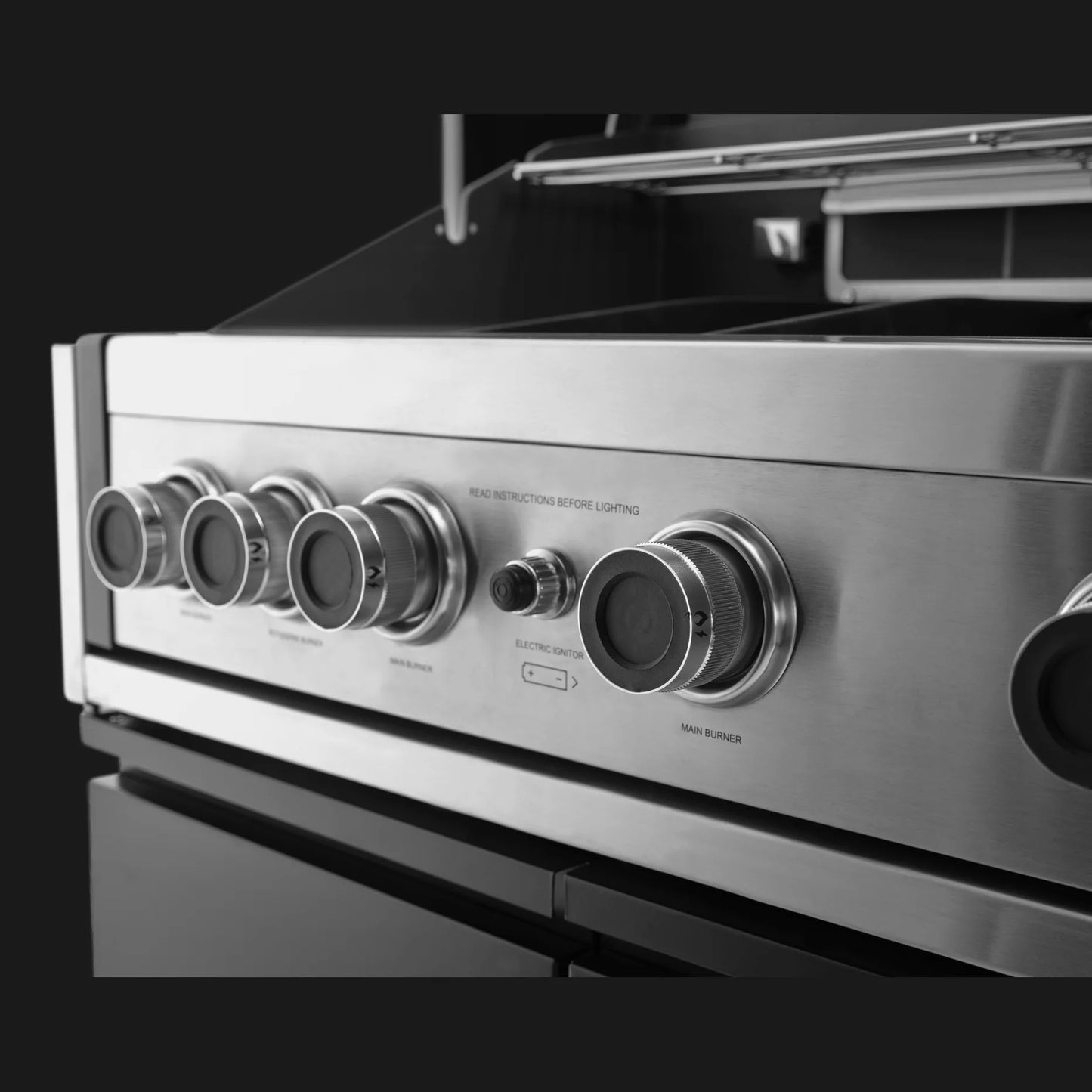 GrandPro 274 Series Pro Elite Waterfall Outdoor Kitchen with Fridge & Sink