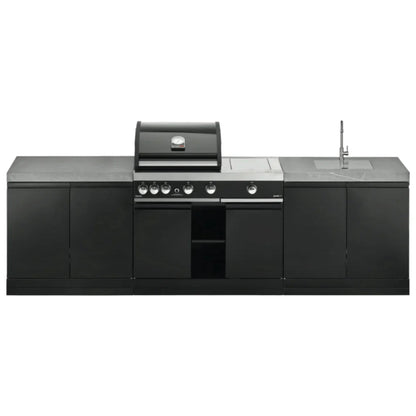 GrandPro 287 Premium G4 Plus Outdoor Kitchen with Sink – Built-In BBQ