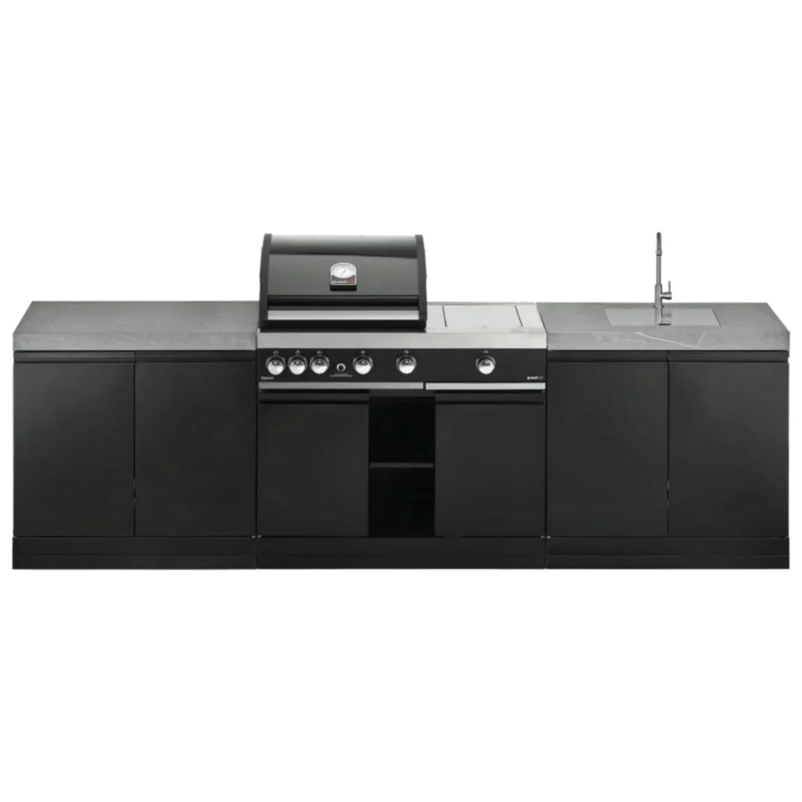 GrandPro 287 Premium G4 Plus Outdoor Kitchen with Sink – Built-In BBQ