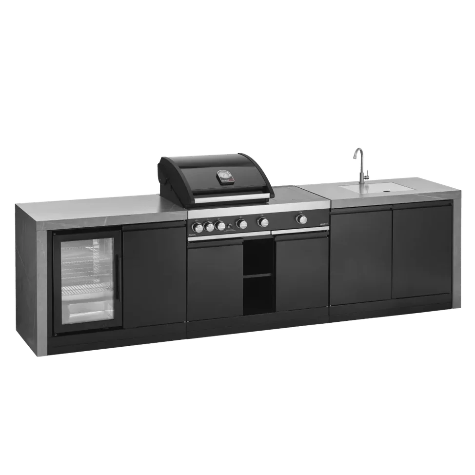 GrandPro 299 Premium G4 Plus Outdoor Kitchen with Fridge & Sink
