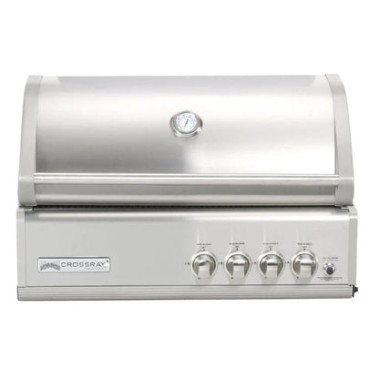 GrandPro 272 Crossray 4-Burner Outdoor Kitchen with Fridge