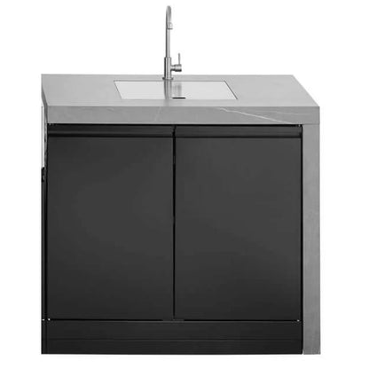 GrandPro 451 Series L-SHAPE Premium G4 Plus Outdoor Kitchen with Fridge & Sink
