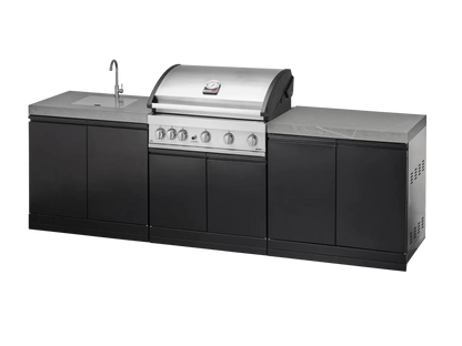 GrandPro 262 Series Outdoor Kitchen Pro Elite 4 with Built-In Sink