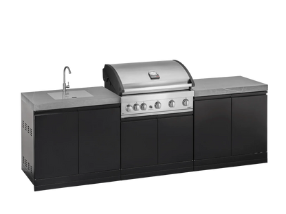 GrandPro 262 Series Outdoor Kitchen Pro Elite 4 with Built-In Sink