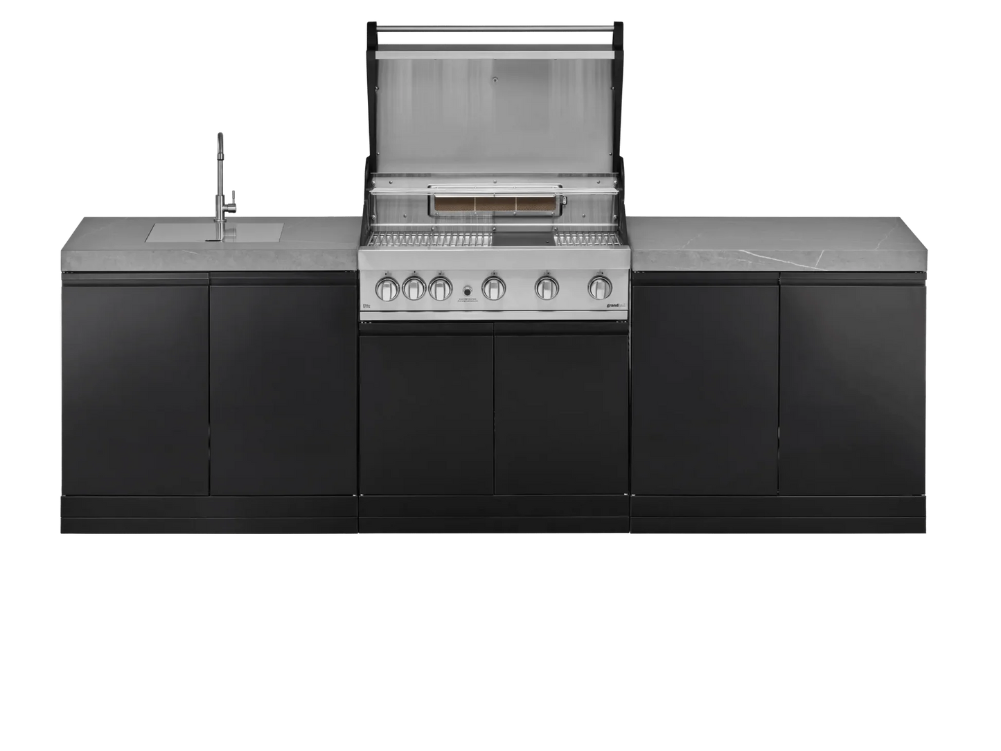 GrandPro 262 Series Outdoor Kitchen Pro Elite 4 with Built-In Sink