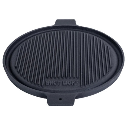 HOT WOK 32.5 cm Dual-Sided Grill Pan