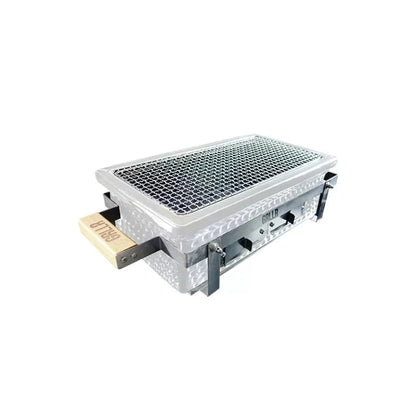 GRLLR Osaka Shichirin Table Grill – Ceramic Hibachi Rectangular BBQ