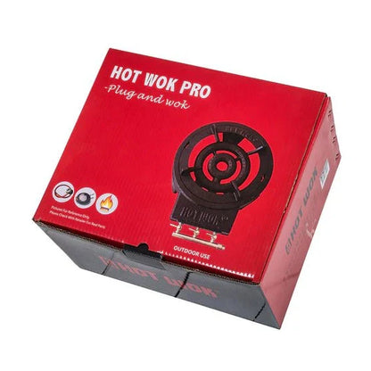 HOT WOK Starter-Kit 12 kW PRO – 4-Piece Outdoor Gas Wok Set