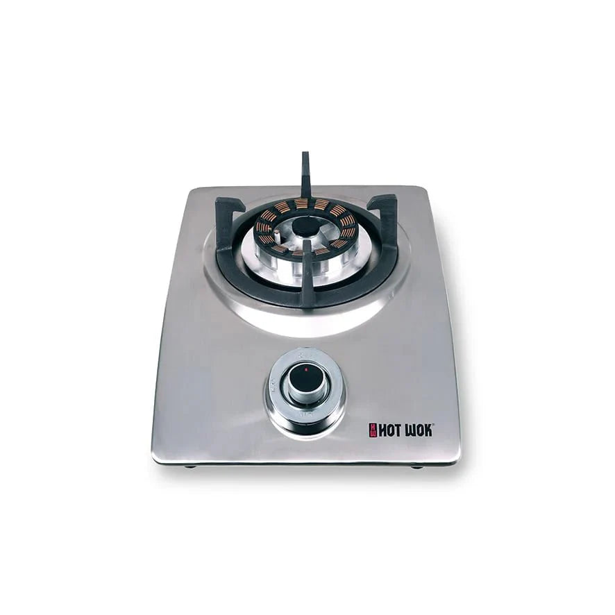 HOT WOK Silver Line 4.5 kW Gas Stove – Exclusive Wok Burner for Indoor & Outdoor Cooking