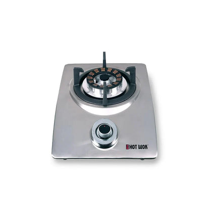 HOT WOK Silver Line 4.5 kW Gas Stove – Exclusive Wok Burner for Indoor & Outdoor Cooking