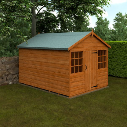 8x6w Wendyhouse (2x Window Frets)
