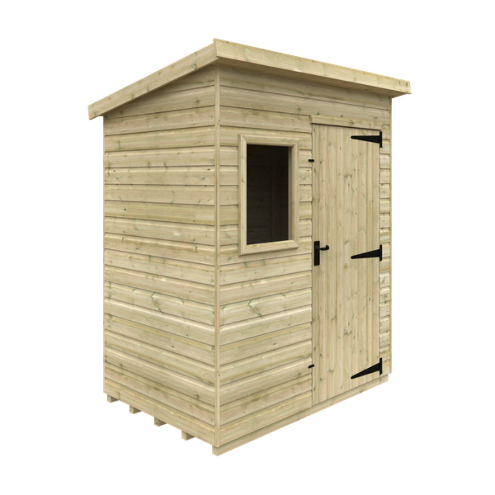 6x4 Tanalised Deluxe Pent