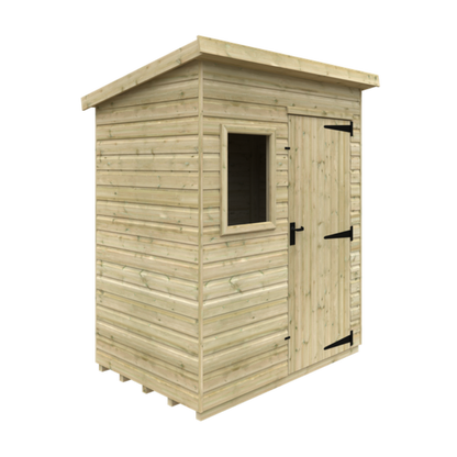 6x4 Tanalised Deluxe Pent