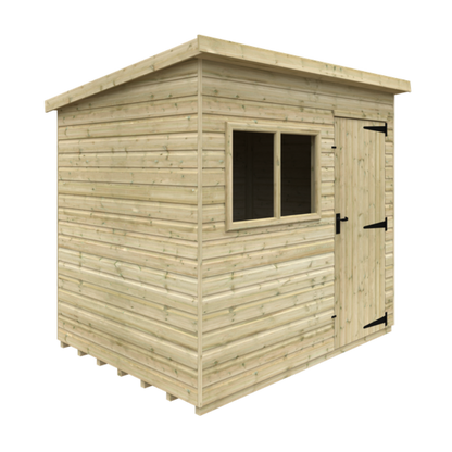 8x6 Tanalised Deluxe Pent