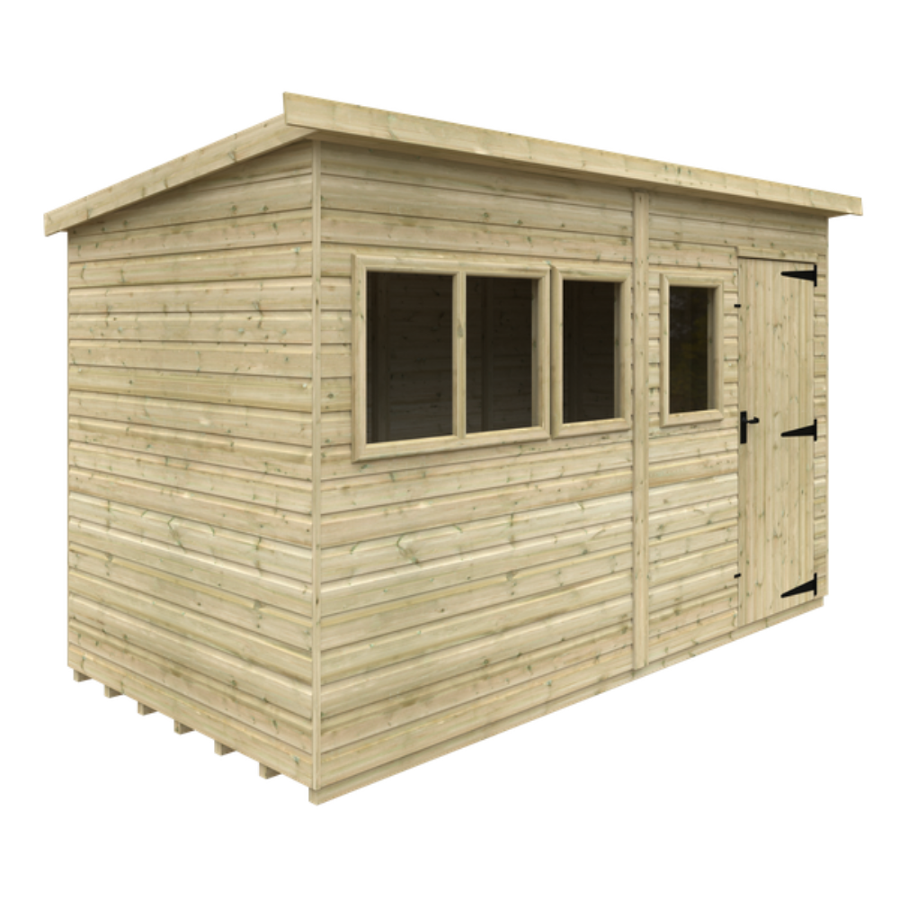 12x6 Tanalised Deluxe Pent