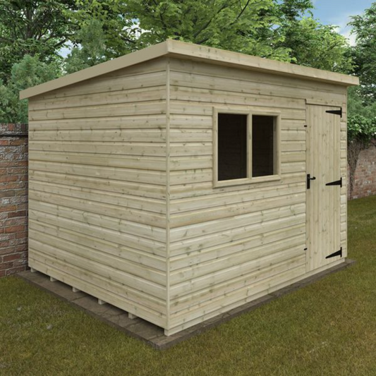 10x8 Tanalised Deluxe Pent