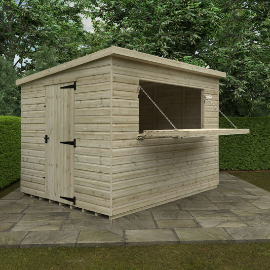10x10 The Garden Bar Shed