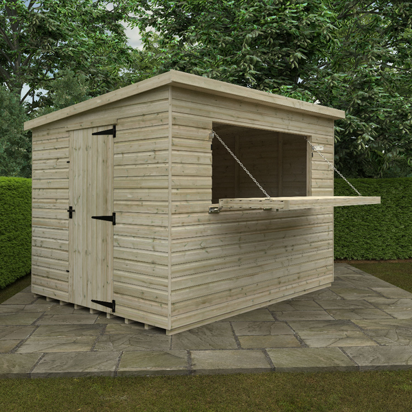 10x10 The Garden Bar Shed