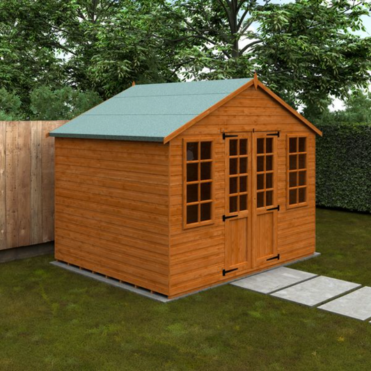 8x10 Full Pane Summerhouse (inc Side Windows)