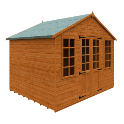 8x10 Full Pane Summerhouse (inc Side Windows)