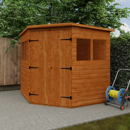 7x7 Corner Shed