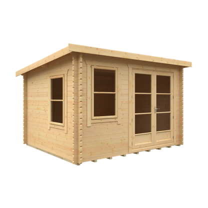 12x10 Belton 44mm Log Cabin