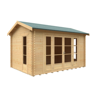 14x10 Bamber 44mm Log Cabin
