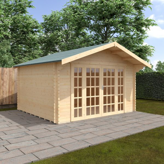 12x14 Balmoral 44mm Log Cabin