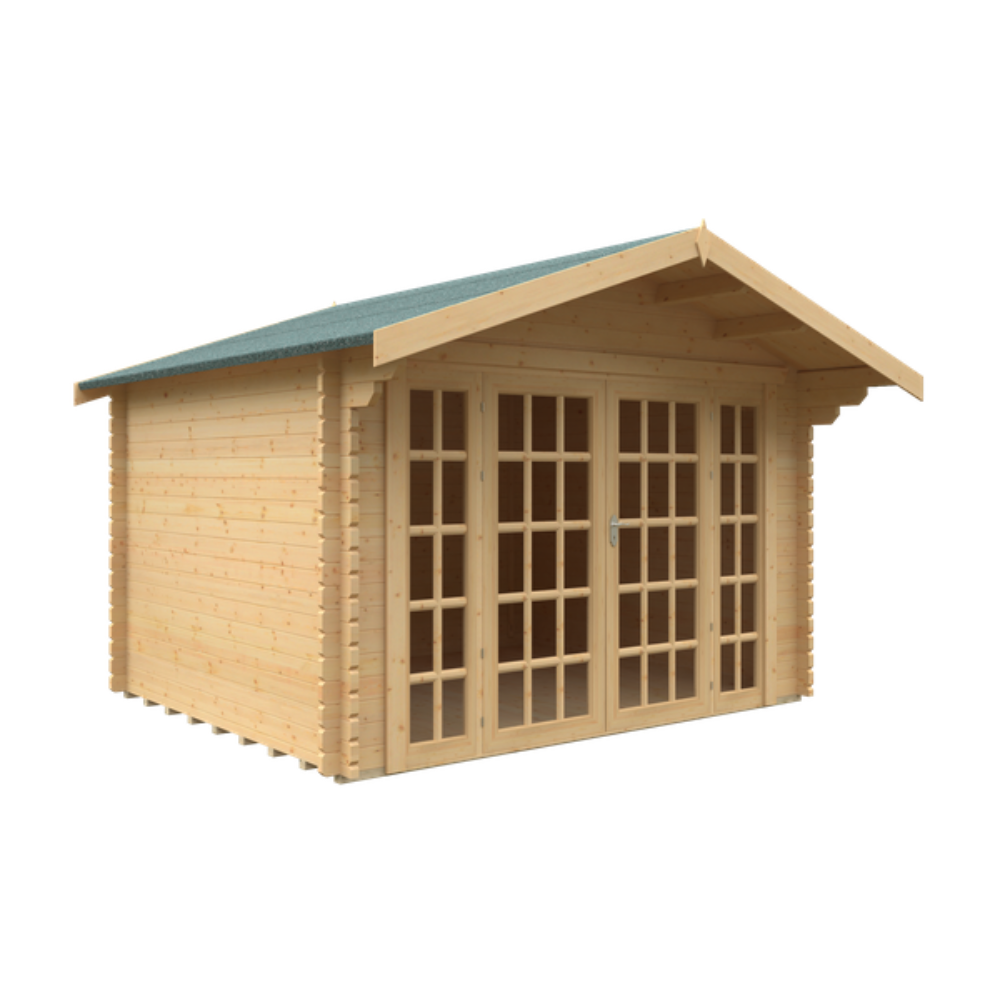 10x12 Balmoral 44mm Log Cabin