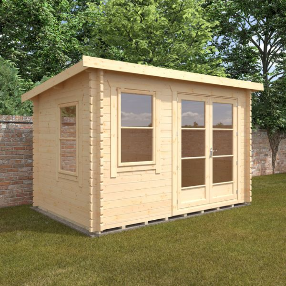 12x8 Belton 44mm Log Cabin