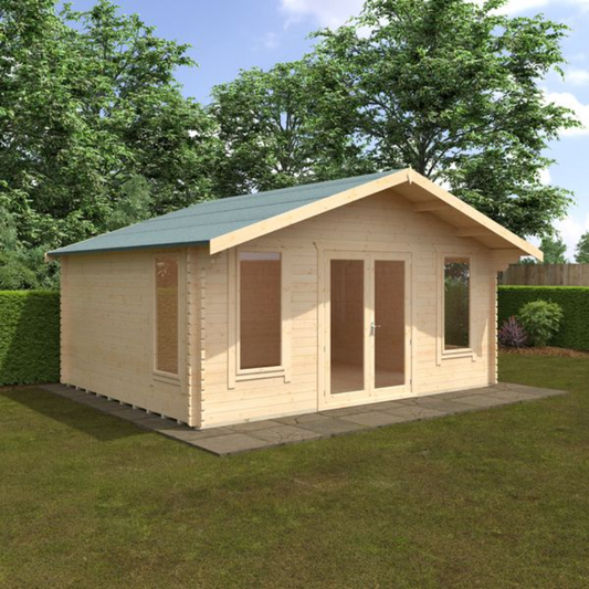 14x18 Sutton 44mm Log Cabin
