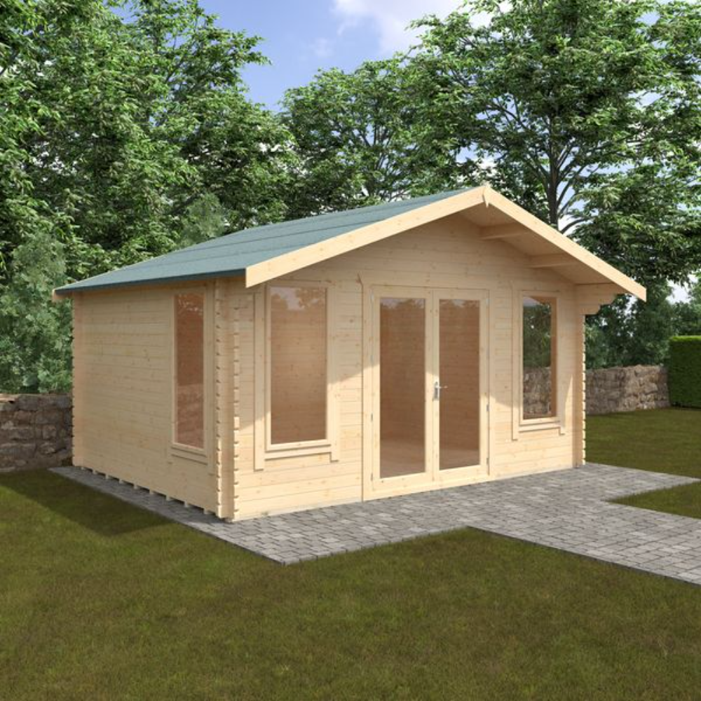 12x16 Sutton 44mm Log Cabin