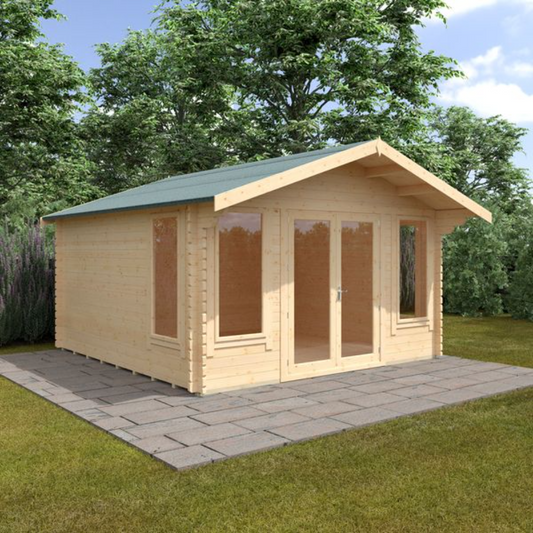 14x14 Sutton 44mm Log Cabin