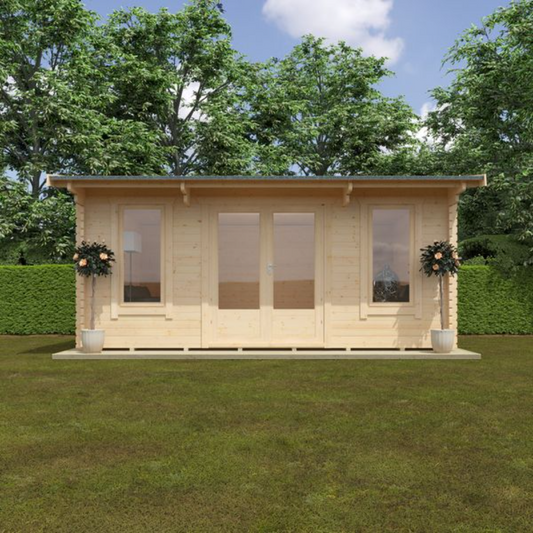 18x14 Jacob 44mm Log Cabin