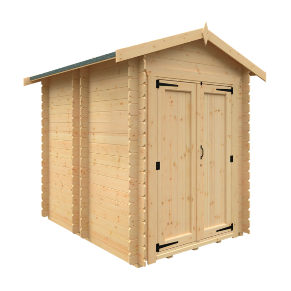 8x6 Egerton 19mm Log Cabin