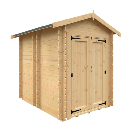 8x6 Egerton 19mm Log Cabin