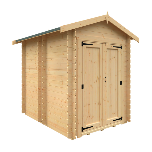 8x6 Egerton 19mm Log Cabin