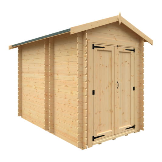 10x6 Egerton 19mm Log Cabin
