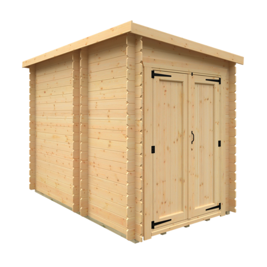 10x6 Langham 19mm Log Cabin
