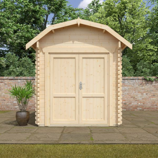 14x8 Aldford Barn 28mm Log Cabin