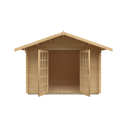 10x12 Lotherton 44mm Log Cabin