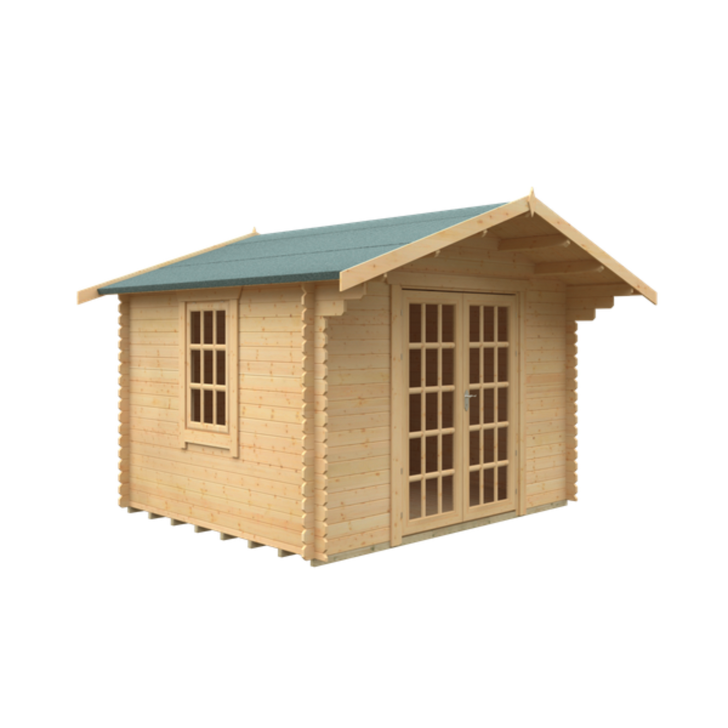 10x12 Lotherton 44mm Log Cabin
